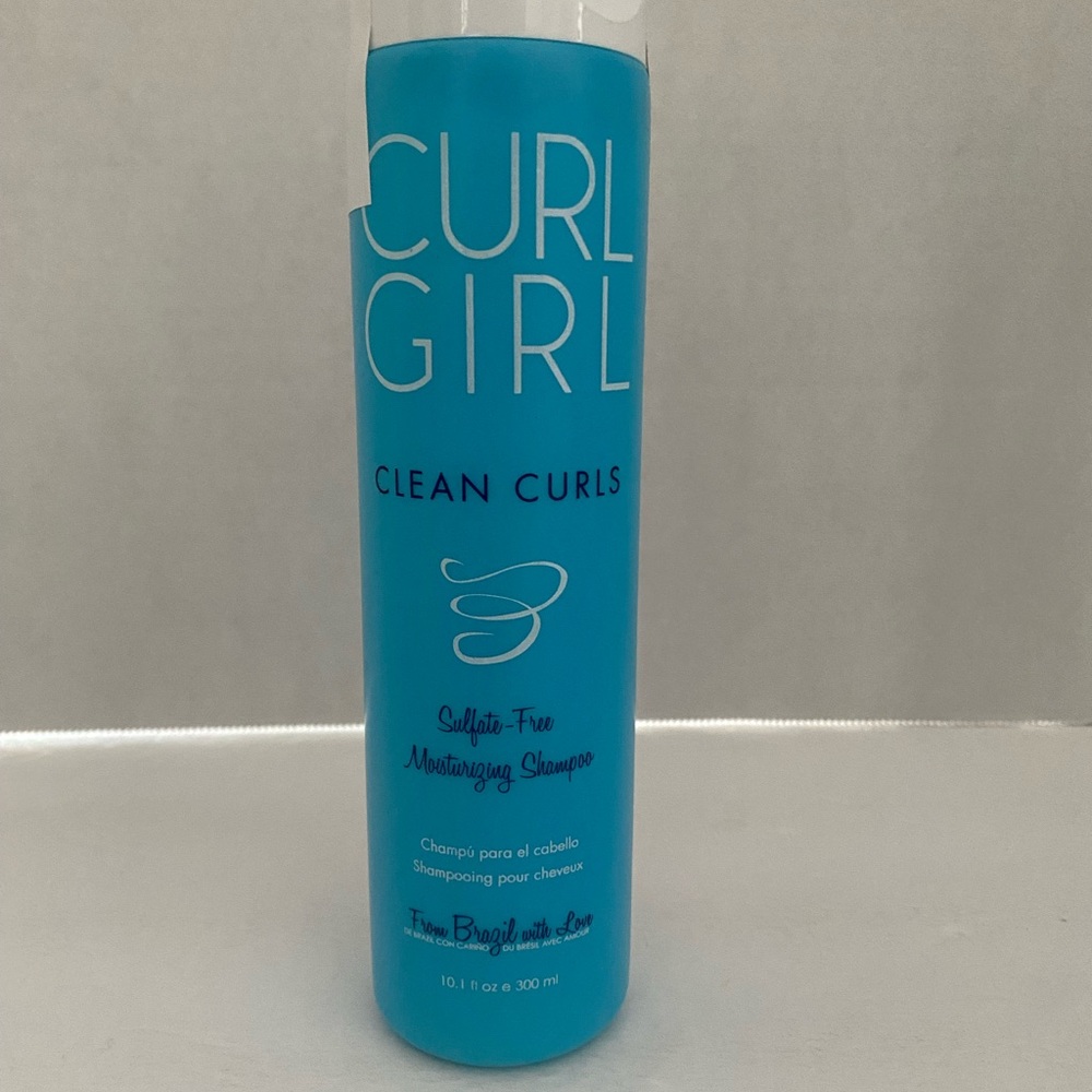CURL GIRL Clean Curls Sulfate Free Moisturizing Shampoo 10.1 Fl oz NEW Sealed